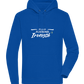 Fluently Ironic Design - Premium unisex hoodie_ROYAL_front