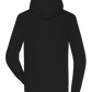 Fluently Ironic Design - Premium unisex hoodie_BLACK_back