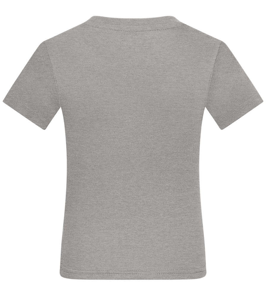 Classic Ghosts Design - Comfort kids fitted t-shirt_ORION GREY_back