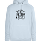 Hocus Pocus Design - Premium unisex hoodie_CREAMY BLUE_front