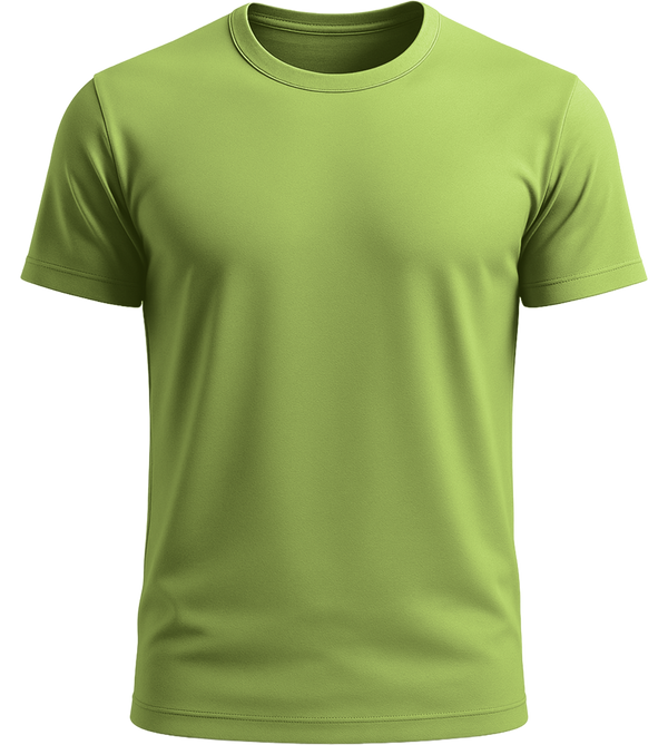 Performance unisex sport t-shirt_APPLE GREEN_front