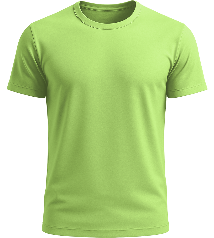 Performance unisex sport t-shirt_NEON YELLOW_front