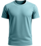 Performance unisex sport t-shirt_POOL BLUE_front