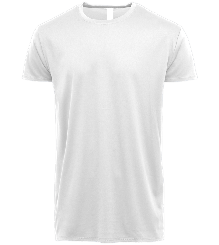 Performance unisex sport t-shirt_WHITE_front
