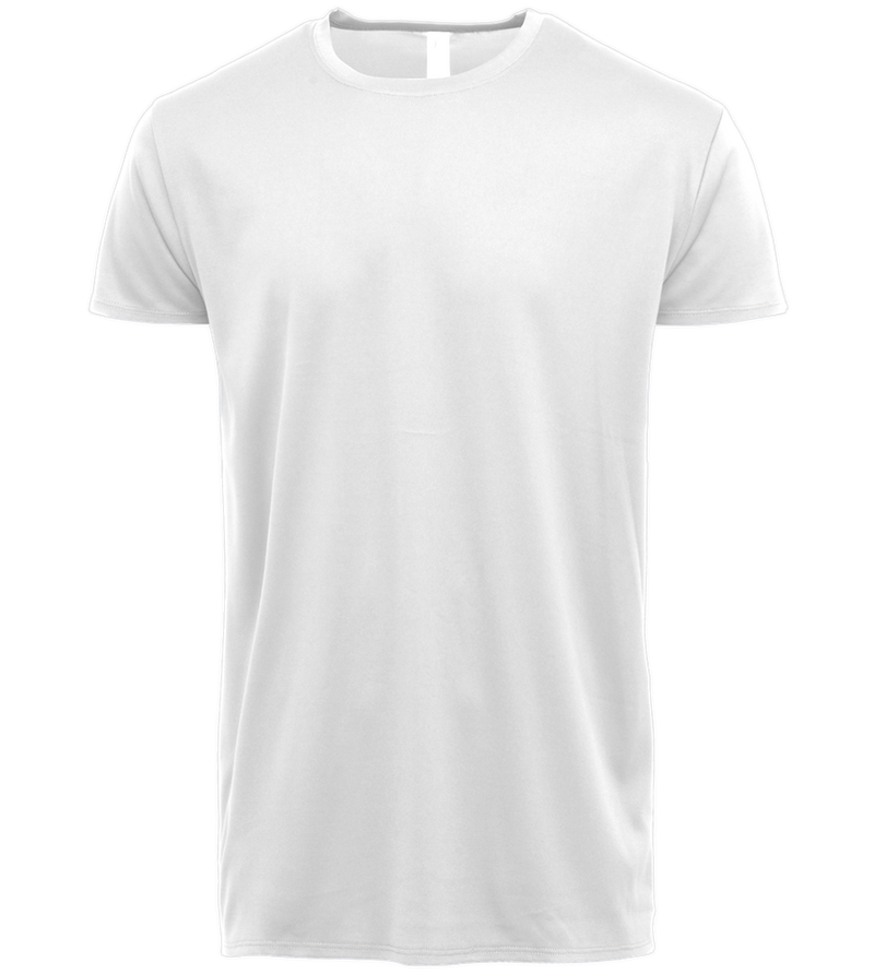 Performance unisex sport t-shirt_WHITE_front