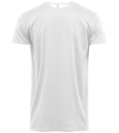 Performance unisex sport t-shirt_WHITE_back