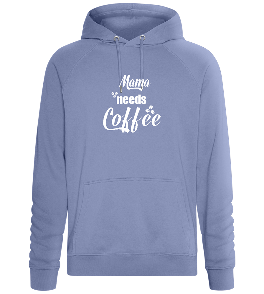 Needs Coffee Design - Comfort unisex hoodie_BLUE_front