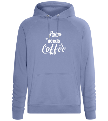 Needs Coffee Design - Comfort unisex hoodie_BLUE_front