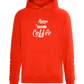 Needs Coffee Design - Comfort unisex hoodie_BURNT ORANGE_front