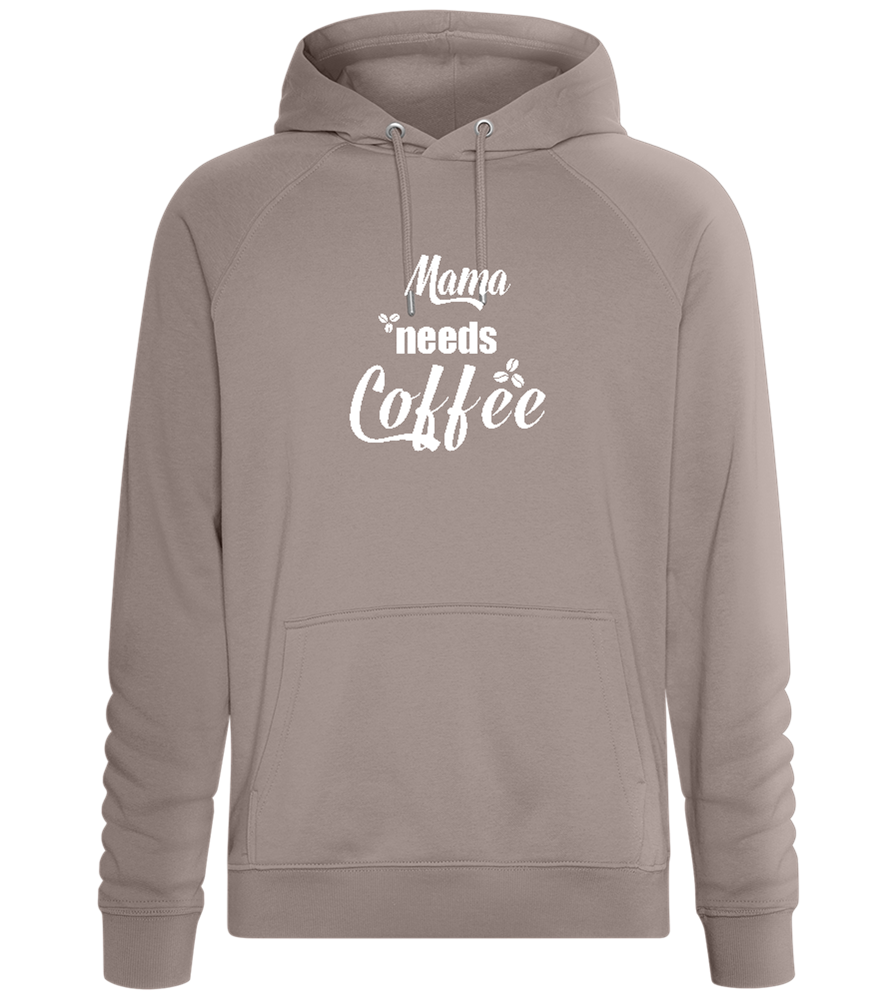 Needs Coffee Design - Comfort unisex hoodie_CHARCOAL CHIN_front