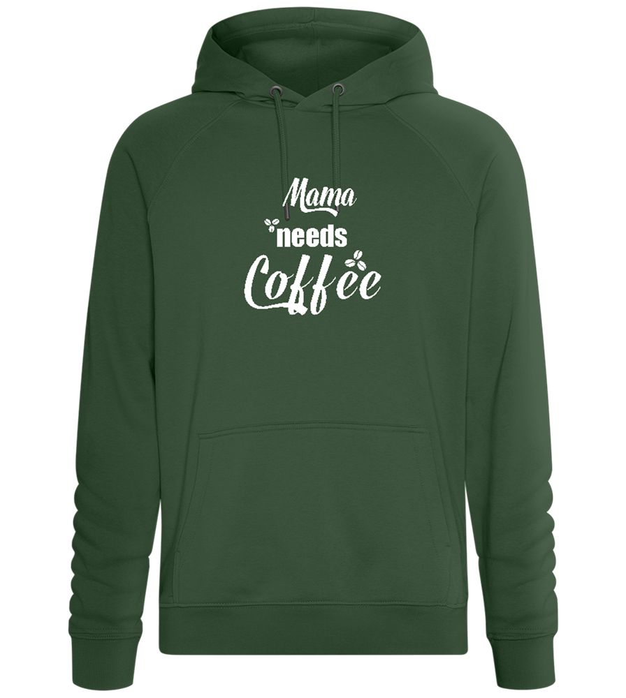 Needs Coffee Design - Comfort unisex hoodie_GREEN BOTTLE_front