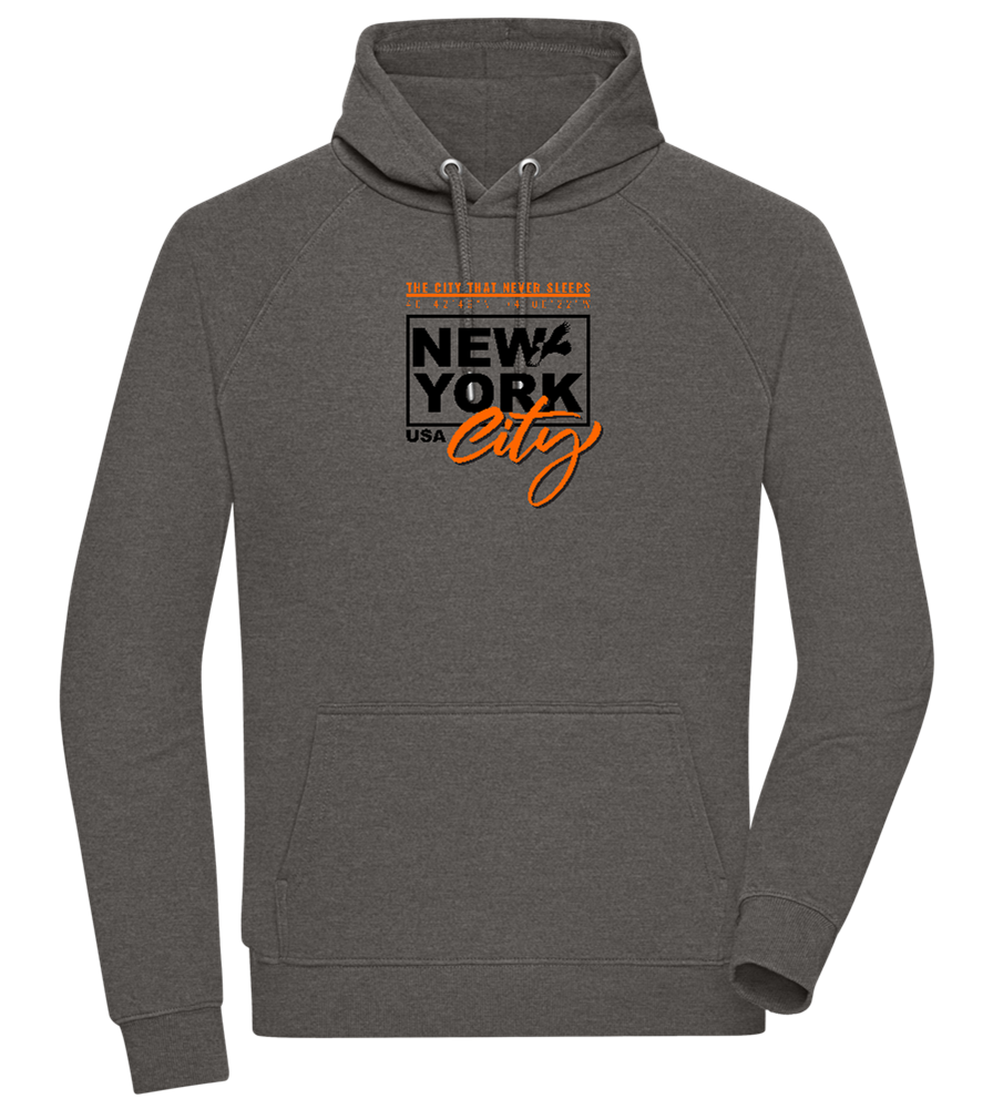 The City That Never Sleeps Design - Comfort unisex hoodie_CHARCOAL CHIN_front