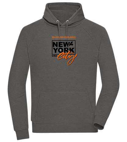 The City That Never Sleeps Design - Comfort unisex hoodie_CHARCOAL CHIN_front