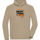 The City That Never Sleeps Design - Comfort unisex hoodie_KHAKI_front