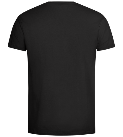 What The Buck Design - Premium men's t-shirt_DEEP BLACK_back