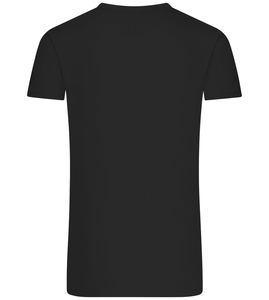 What The Buck Design - Premium men's t-shirt_DEEP BLACK_back