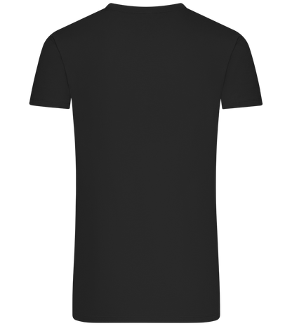 What The Buck Design - Premium men's t-shirt_DEEP BLACK_back