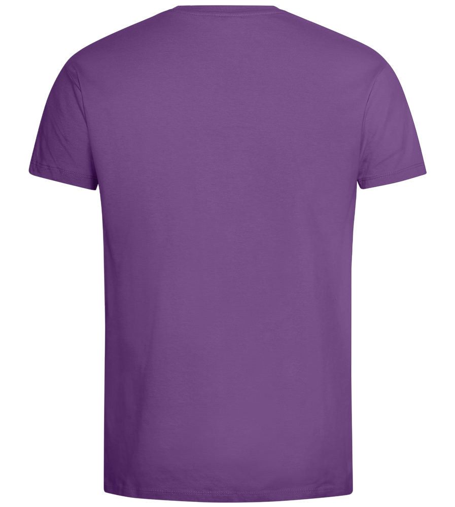 What The Buck Design - Premium men's t-shirt_LIGHT PURPLE_back