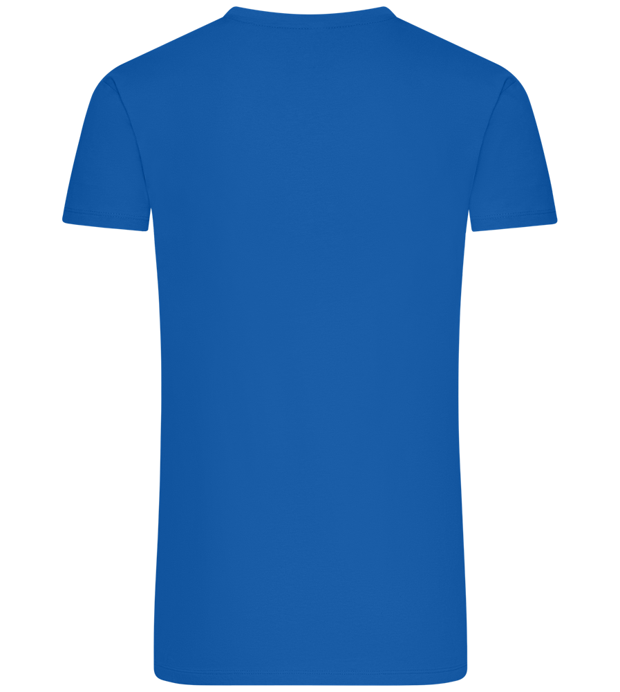 What The Buck Design - Premium men's t-shirt_ROYAL_back