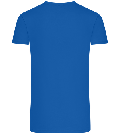 What The Buck Design - Premium men's t-shirt_ROYAL_back