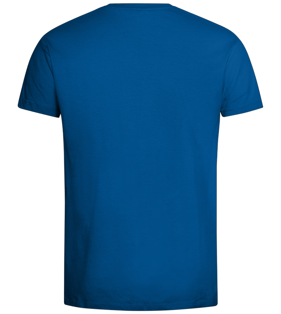 What The Buck Design - Premium men's t-shirt_ROYAL_back