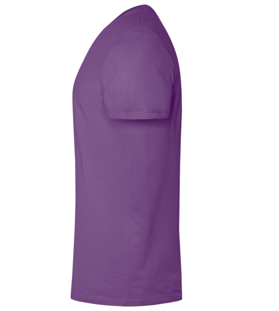 What The Buck Design - Premium men's t-shirt_LIGHT PURPLE_left