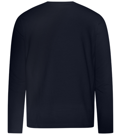 Unicorn Squad Logo Design - Premium kids long sleeve t-shirt_FRENCH NAVY_back