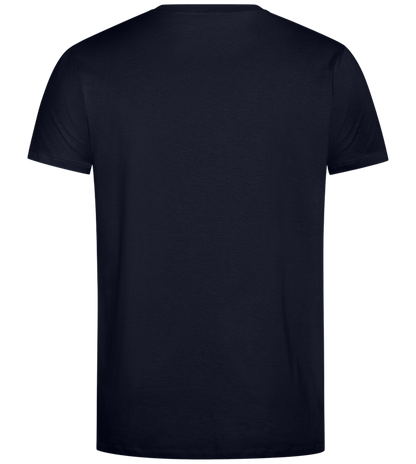 The Help Design - Comfort Unisex T-Shirt_FRENCH NAVY_back