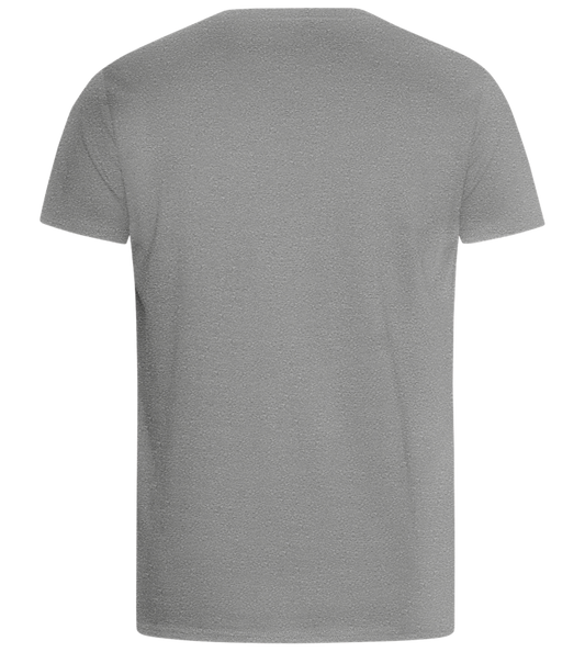 Spooky Pumpkin Spice Design - Basic Unisex T-Shirt_ORION GREY_back