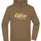 Sweat is Just Fat Crying Design - Premium Essential Unisex Hoodie_ARMY_front