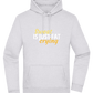 Sweat is Just Fat Crying Design - Premium Essential Unisex Hoodie_ORION GREY II_front