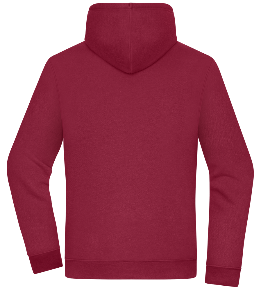 Sweat is Just Fat Crying Design - Premium Essential Unisex Hoodie_BORDEAUX_back