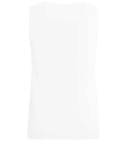 Réviser c'est Douter de Son Talent Design - Basic men's tank top_WHITE_back