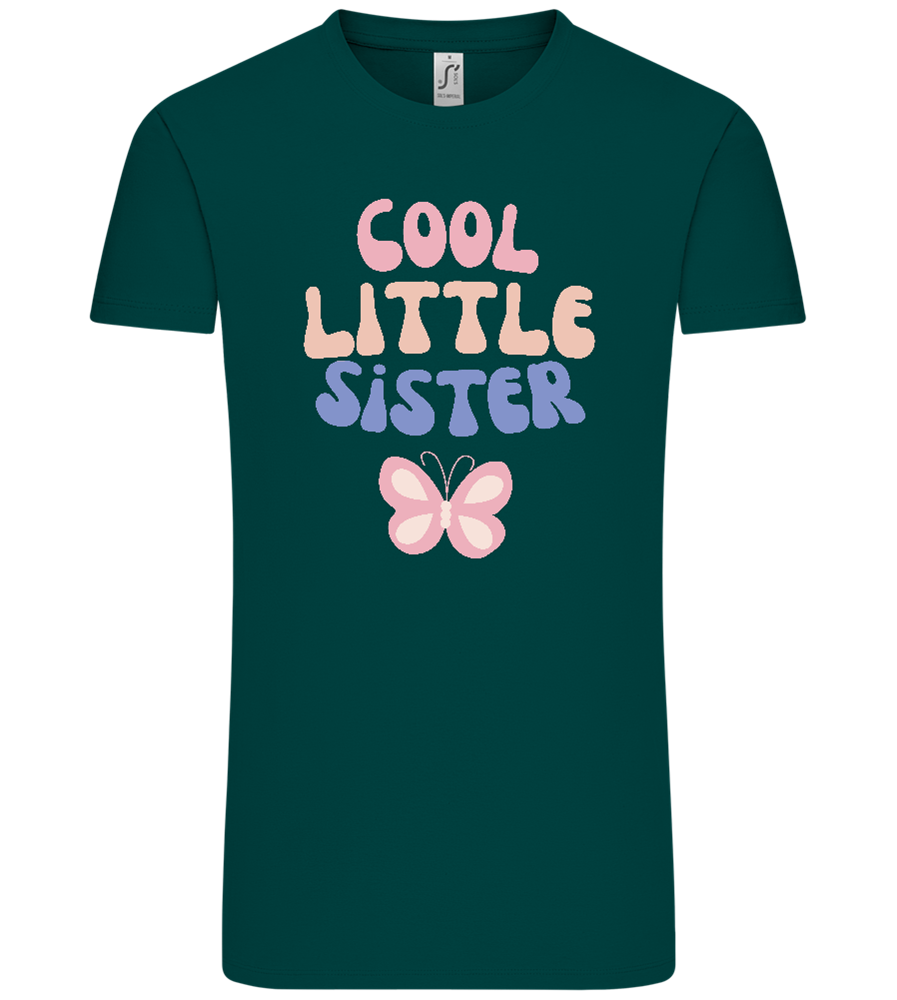 Cool Little Sister Butterfly Design - Comfort Unisex T-Shirt_GREEN EMPIRE_front