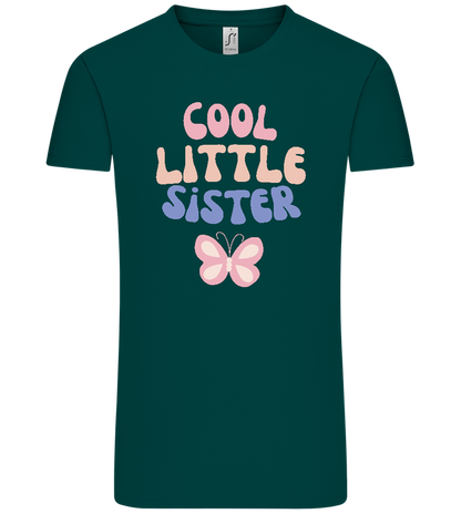 Cool Little Sister Butterfly Design - Comfort Unisex T-Shirt_GREEN EMPIRE_front