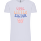 Cool Little Sister Butterfly Design - Comfort Unisex T-Shirt_LILAK_front