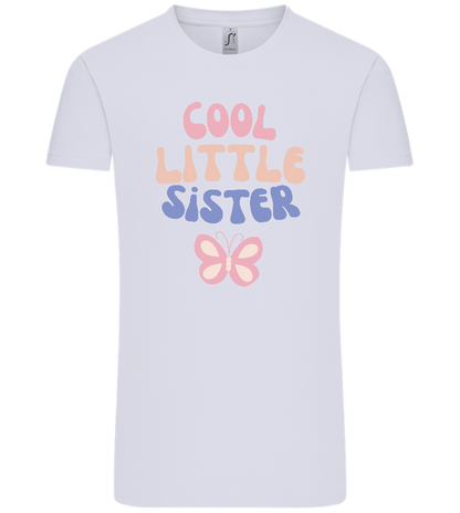 Cool Little Sister Butterfly Design - Comfort Unisex T-Shirt_LILAK_front