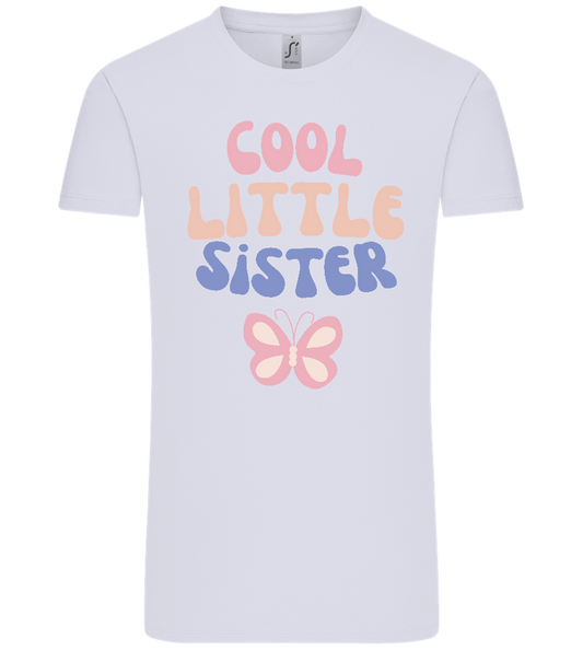 Cool Little Sister Butterfly Design - Comfort Unisex T-Shirt_LILAK_front