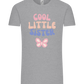 Cool Little Sister Butterfly Design - Comfort Unisex T-Shirt_ORION GREY_front