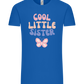 Cool Little Sister Butterfly Design - Comfort Unisex T-Shirt_ROYAL_front