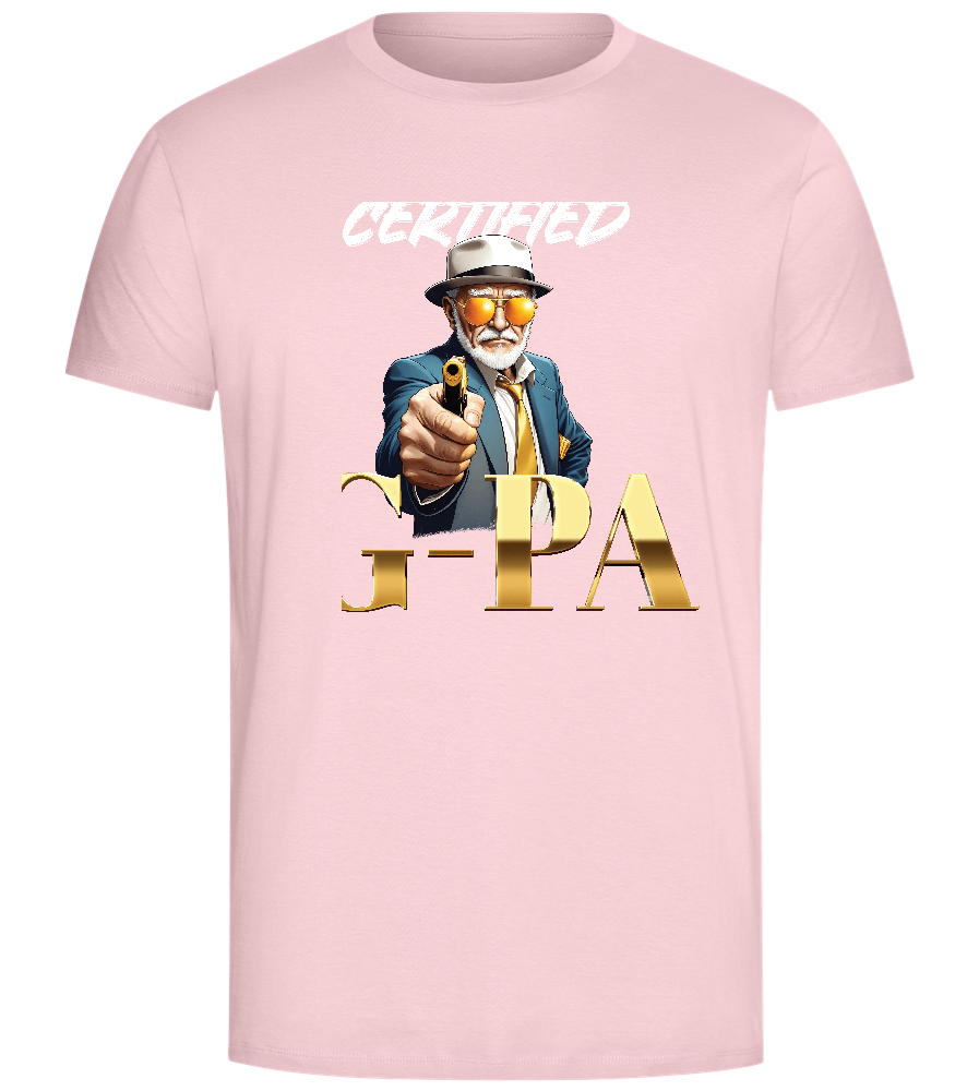 Certified G-Pa Design - Comfort Unisex T-Shirt_CANDY PINK_front