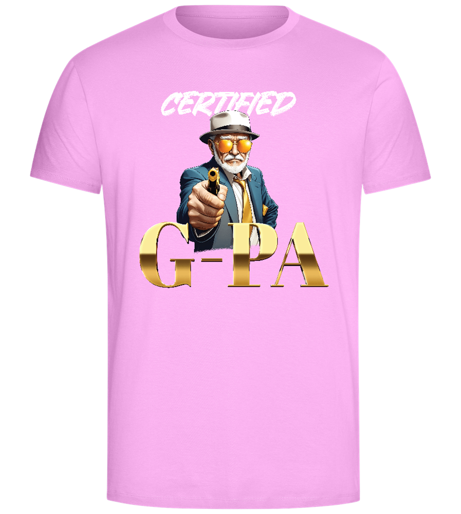 Certified G-Pa Design - Comfort Unisex T-Shirt_CANDY PINK_front