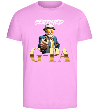 Certified G-Pa Design - Comfort Unisex T-Shirt_CANDY PINK_front