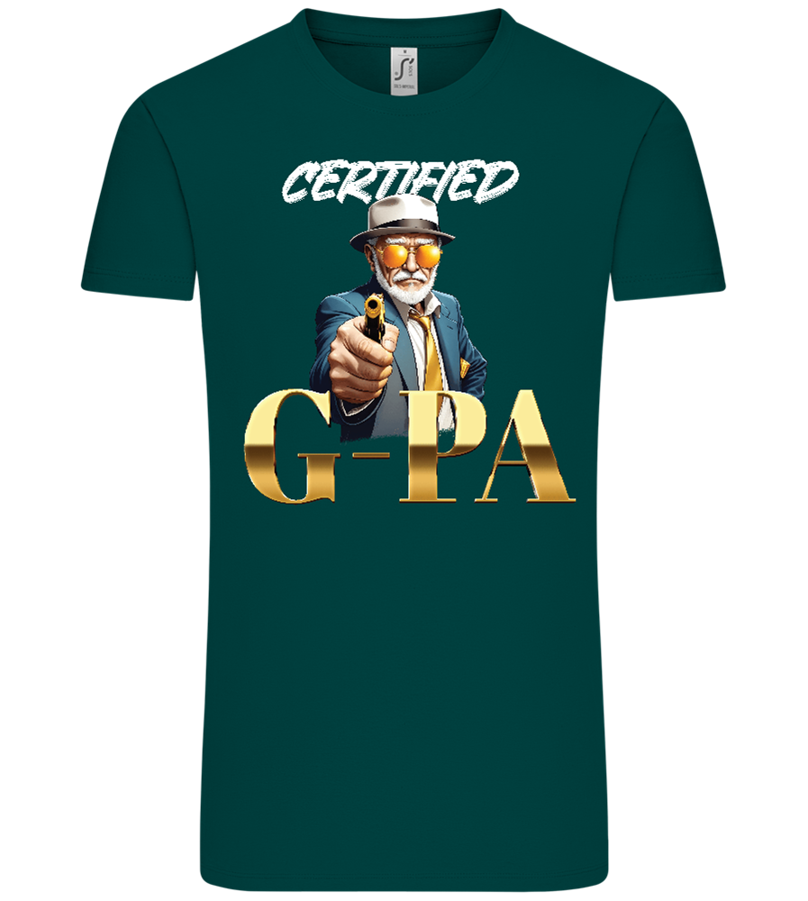 Certified G-Pa Design - Comfort Unisex T-Shirt_GREEN EMPIRE_front