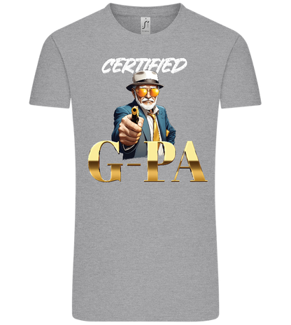 Certified G-Pa Design - Comfort Unisex T-Shirt_ORION GREY_front