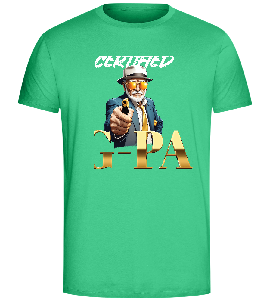 Certified G-Pa Design - Comfort Unisex T-Shirt_SPRING GREEN_front