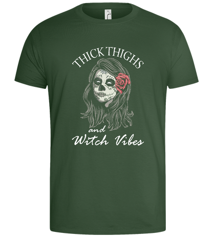 Witch Vibes Design - Basic men's t-shirt_DENIM_front