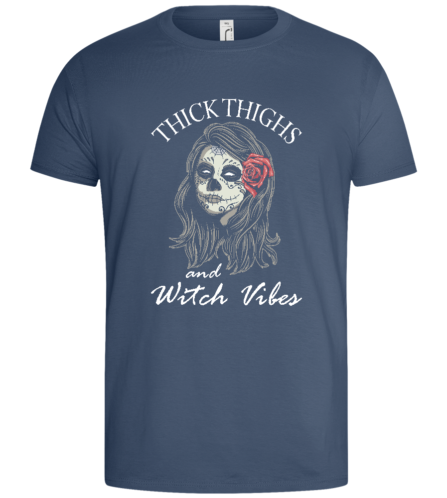 Witch Vibes Design - Basic men's t-shirt_ROYAL_front