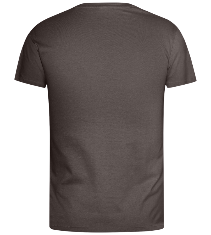 Witch Vibes Design - Basic men's t-shirt_DARK GRAY_back