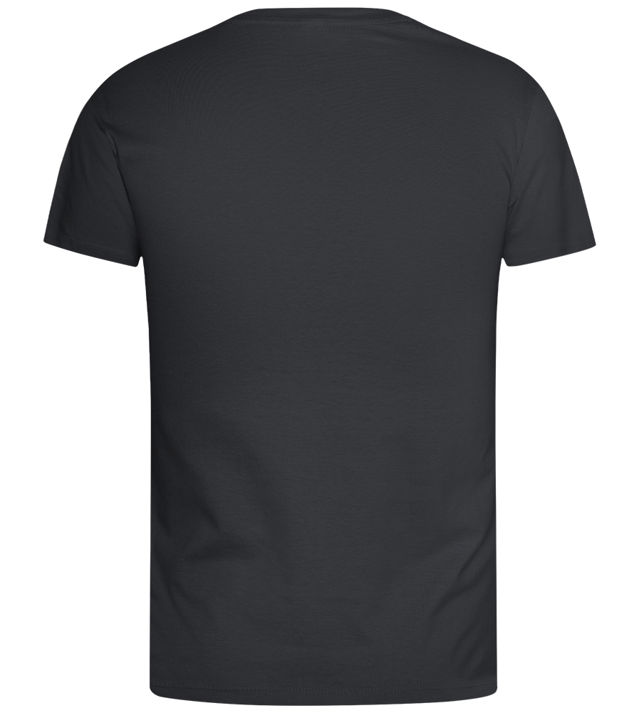 Witch Vibes Design - Basic men's t-shirt_DARK GRAY_back